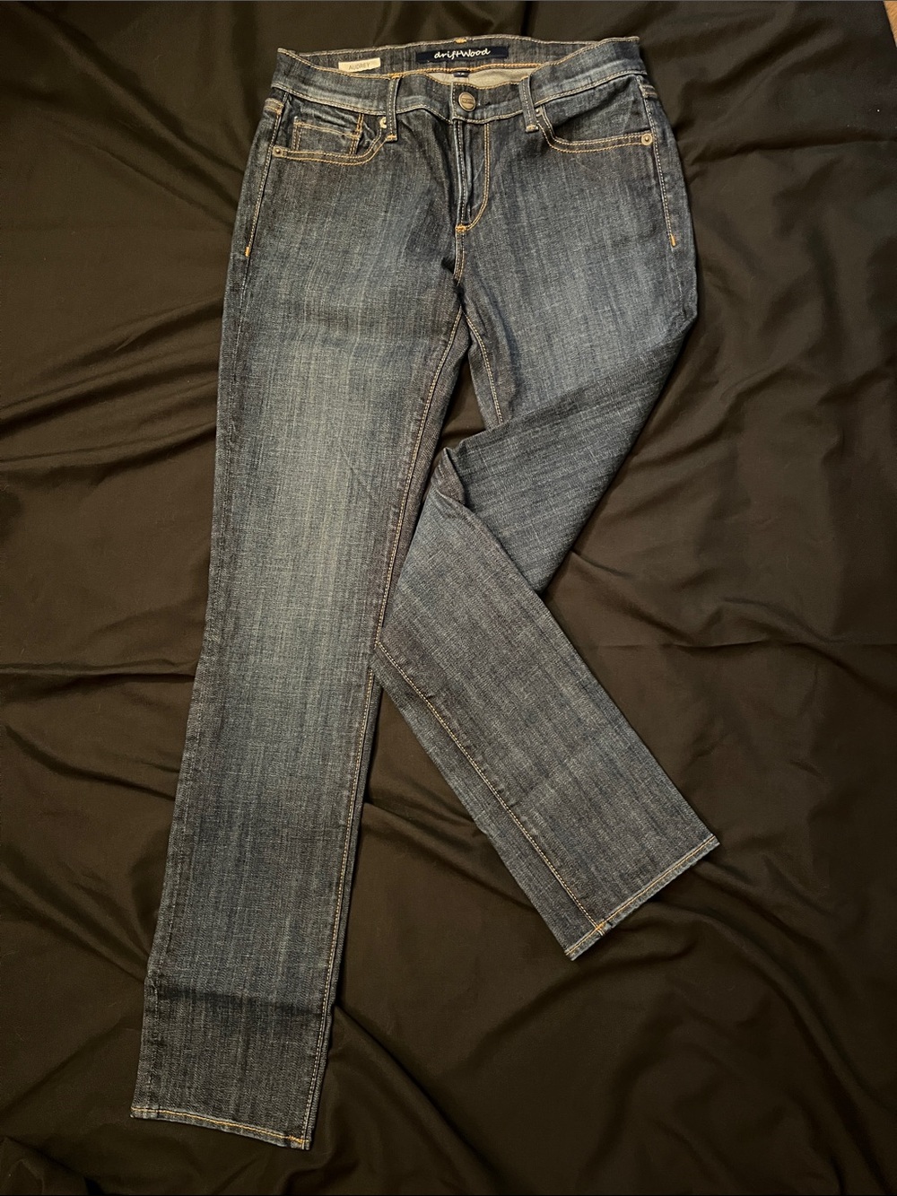 driftwood Audrey in Deep Blue Jeans Waist 26 NWOT